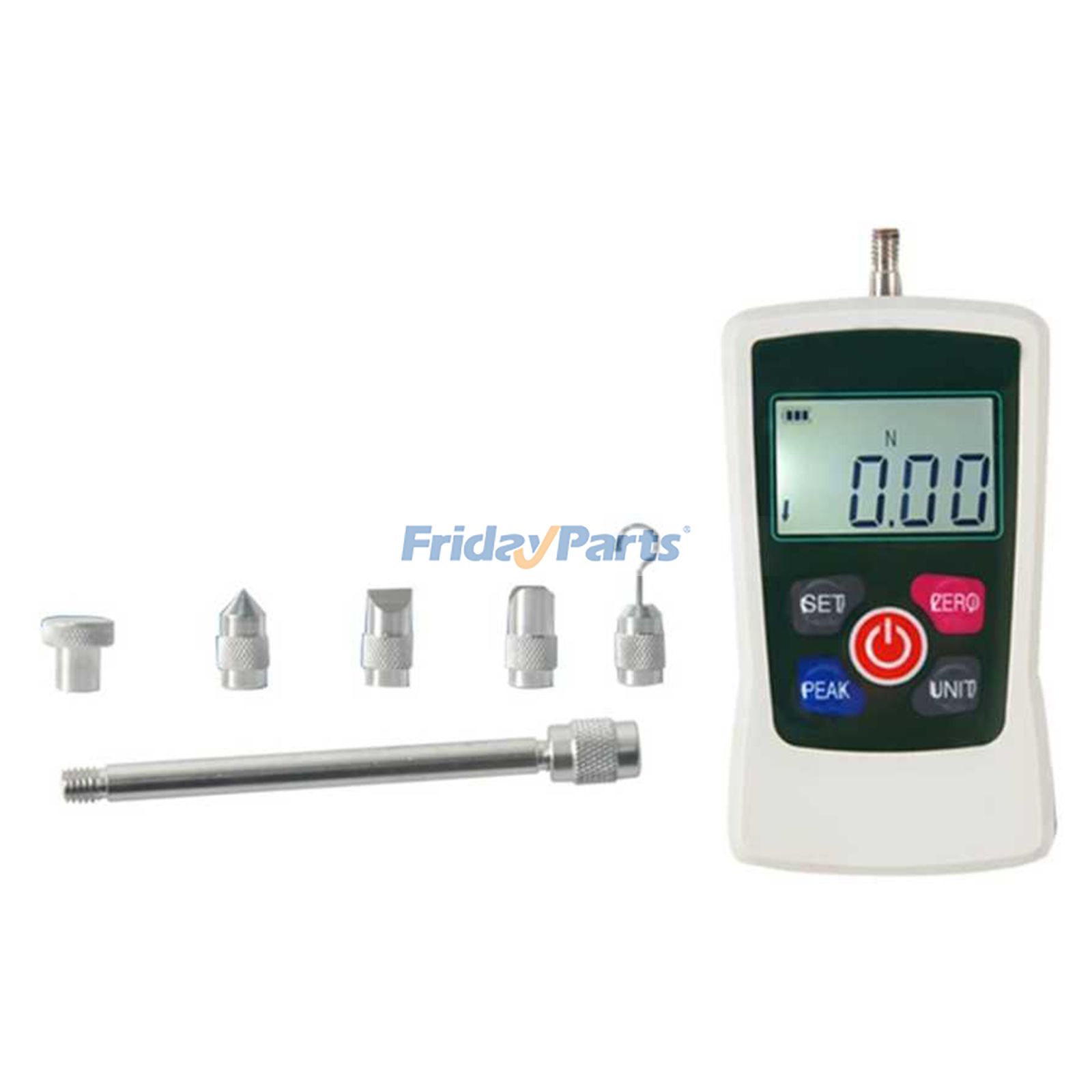 100N Digital Force Gauge Push and Pull Tester with 4 Measurement Units N Kg Lb Oz