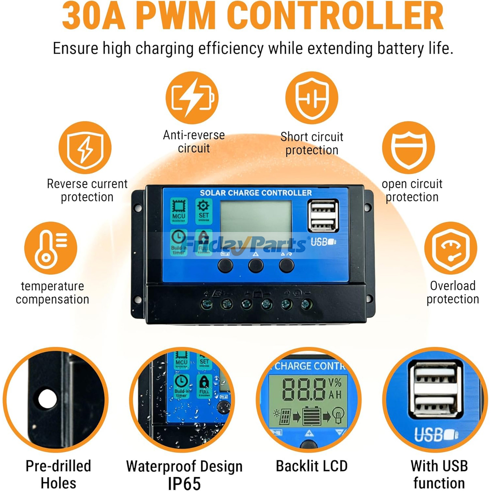 Hand & Power Tools Monocrystalline Solar Panel Ki