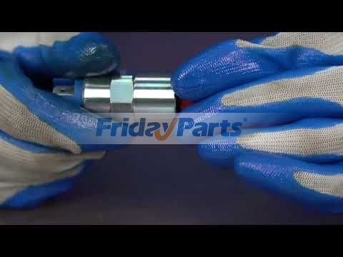 FridayParts For CAV Delphi Lucas 12V Shutoff Solenoid