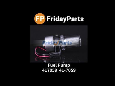 Bomba de combustible de 12 V para generadores, camiones frigoríficos Transcold, equipos industriales y agrícolas. Reemplaza a Facet Dura-Lift 40222 y 40223. para Generador,Camión todoterreno,Refrigeración de transporte,Otros equipos agrícolas,Equipo Industrial