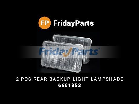 2 Pcs Hinten Backup Licht Lampenschirm Kompaktladerbei FridayParts kaufen