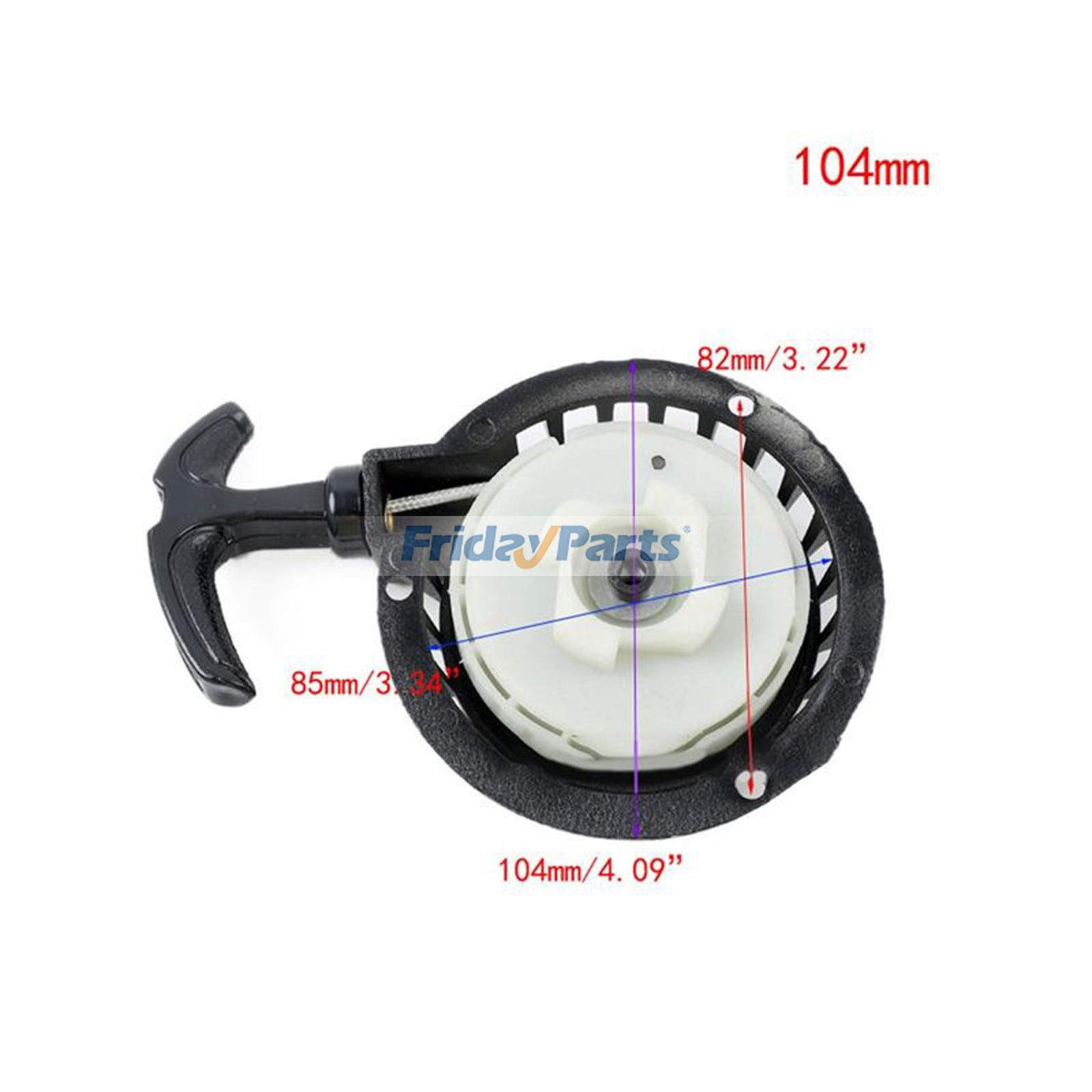 Pull Start Recoil Starter for Sport UTV/ATV,Engine