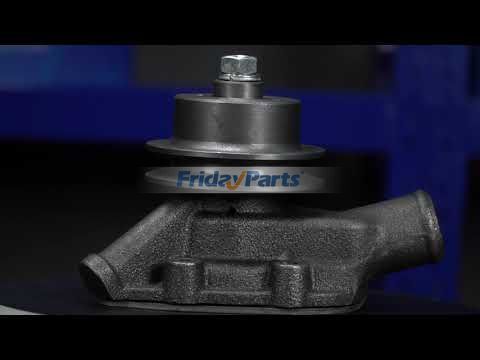 FridayParts Water Pump With Pulley