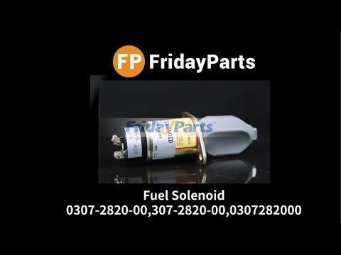 FridayParts Fuel Solenoid for Onan Cummins Genset 12V