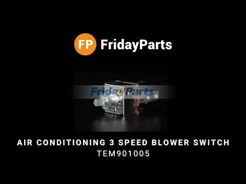  Air Conditioning 3 Speed Blower Switch for White Omega Santech 