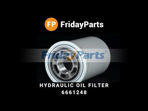 Filtro de aceite hidráulico 6661248 para cargadora Bobcat 453 543 643 753 763 773 843 853 873 953 para Pala cargadora Para BOBCAT FridayParts