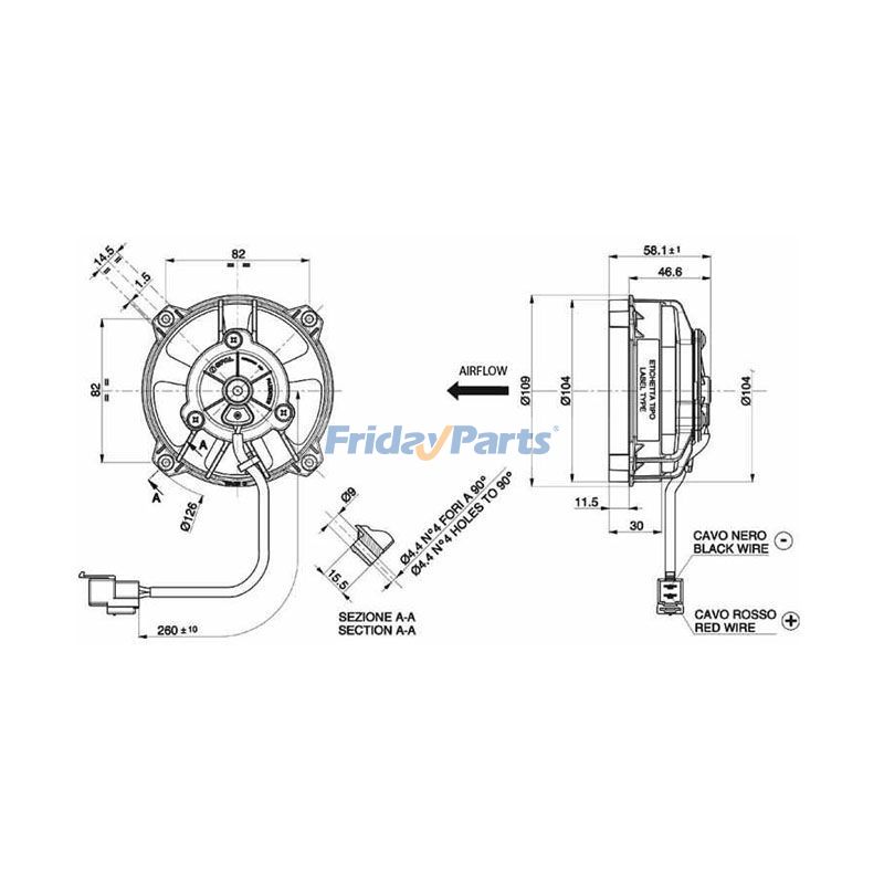 Cooling Fan for Truck,Vehicle