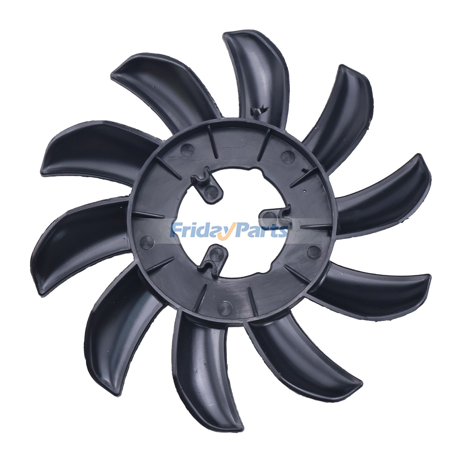 Ventilateur à 10 pales (2 pièces) pour tondeuses Cub Cadet RZT-L42, RZT-L46, RZT-L50, RZT-S54, Z-Force L48 et Troy-Bilt Z 50 et Z 54 - Remplace les références Hydro-Gear 53994 et 55217