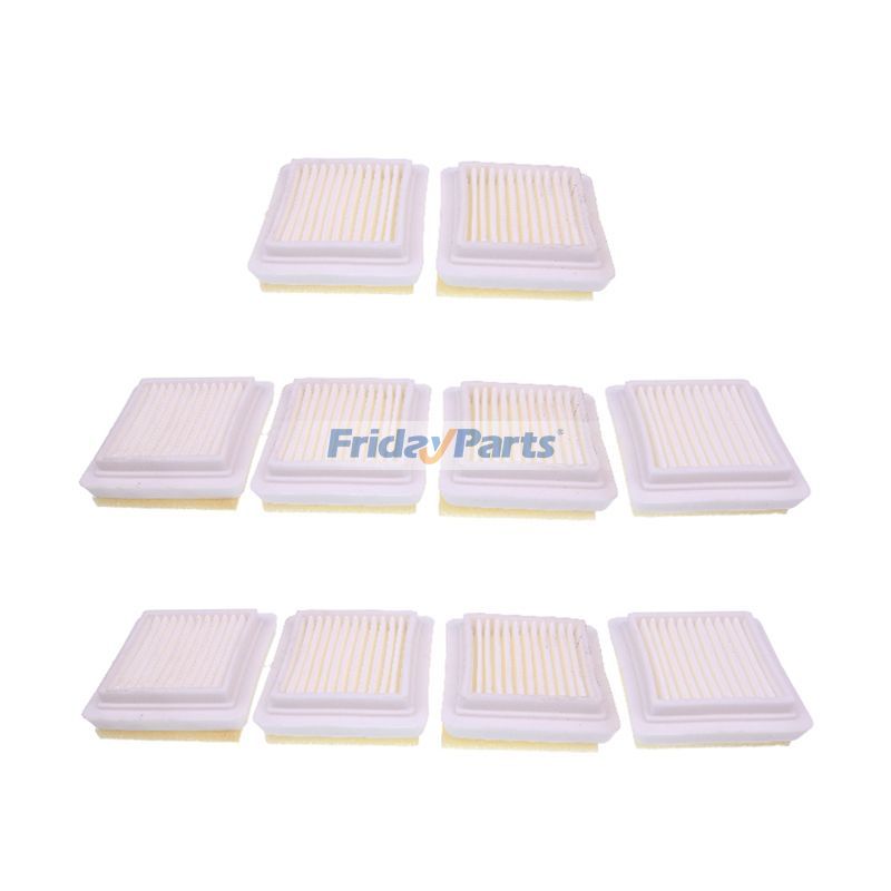 Paquete de 10 filtros de aire A226002030 y A226002040 para motores ECHO AH262, C262, M262, recortadora SRM-2620 y SHC-2620 de FridayParts
