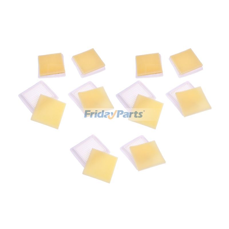 Paquete de 10 filtros de aire A226002030 y A226002040 para motores ECHO AH262, C262, M262, recortadora SRM-2620 y SHC-2620