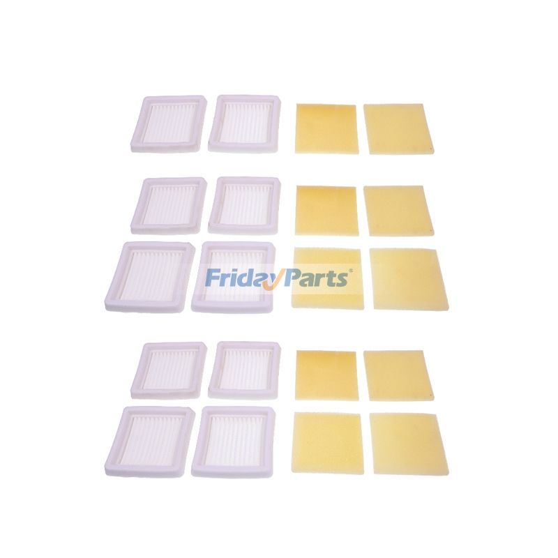 Paquete de 10 filtros de aire A226002030 y A226002040 para motores ECHO AH262, C262, M262, recortadora SRM-2620 y SHC-2620 Para OTRA MARCA