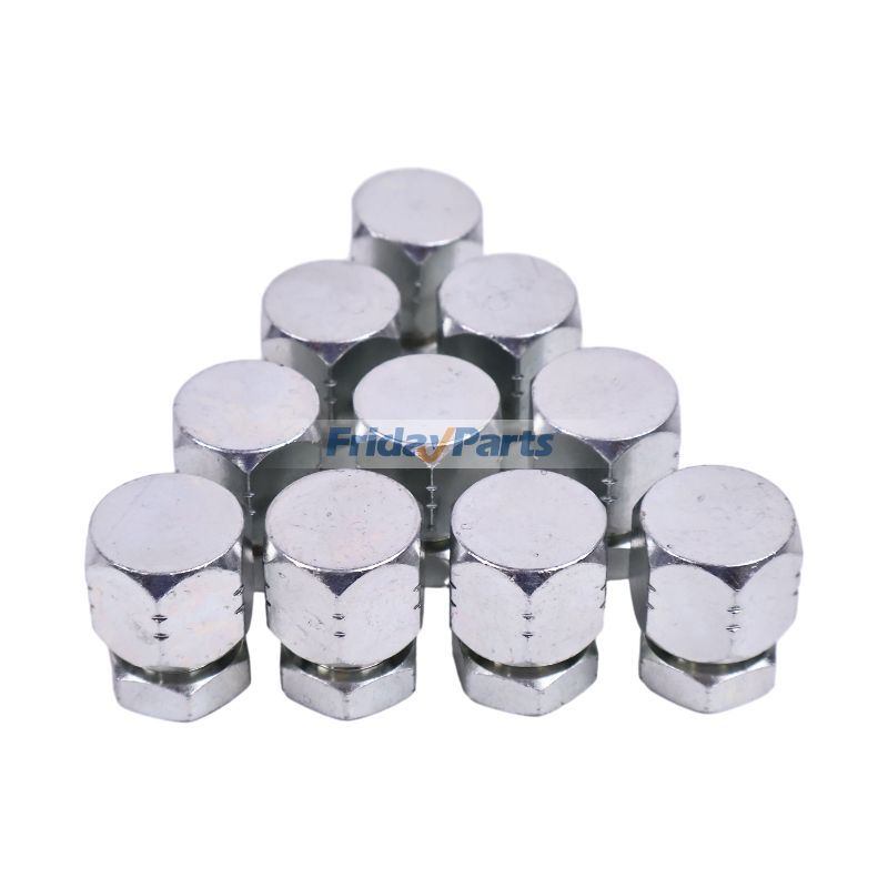 10 個 3/8" JIC キャップとプラグ コンボ 油圧継手 2408-06 0304-C-06