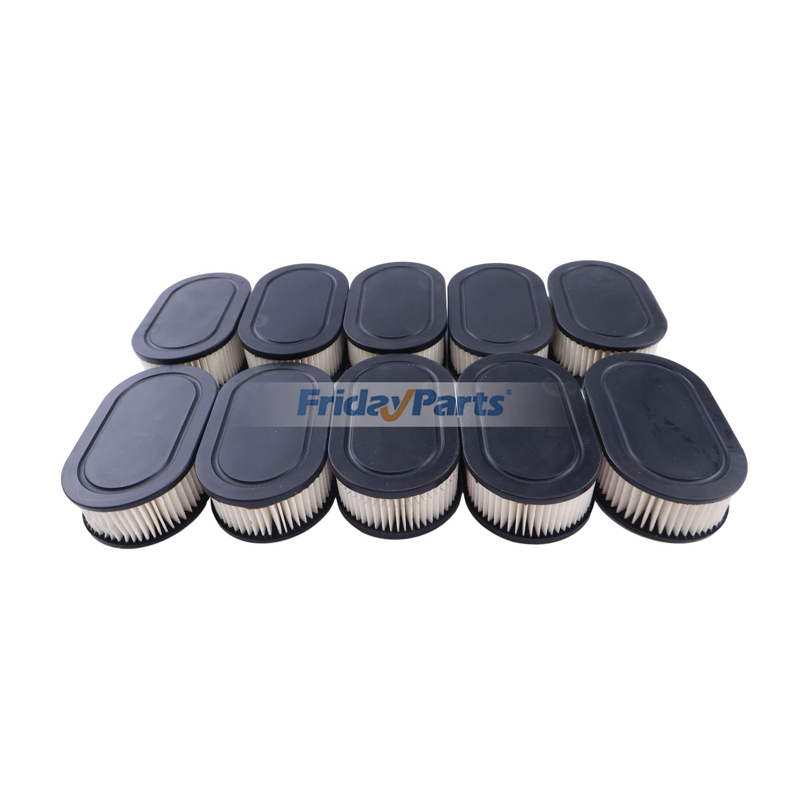 10 Pieces Air Filter 589669817 798452 for Briggs & Stratton Engine 4247 550EX Series Husqvarna Excellent LC348VI R 150 Troy Bilt TB110 TB230 TB115 Mower