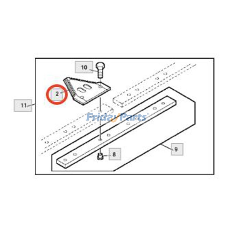  Blade For JOHN DEERE