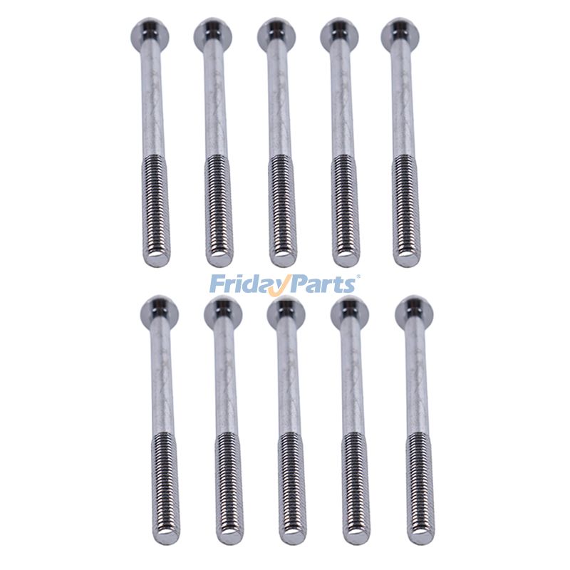 10 Pieces Flange Bolt 90004-ZL8-000 for Honda Generator EB2800i EG2800i Toro Mower 22155 22156