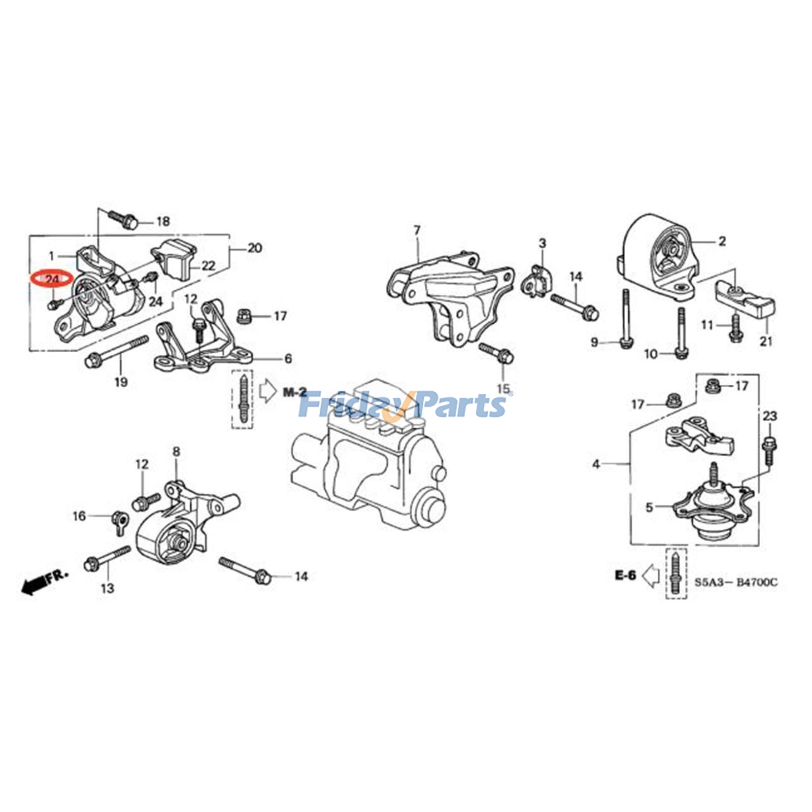Flange Bolt for Vehicle