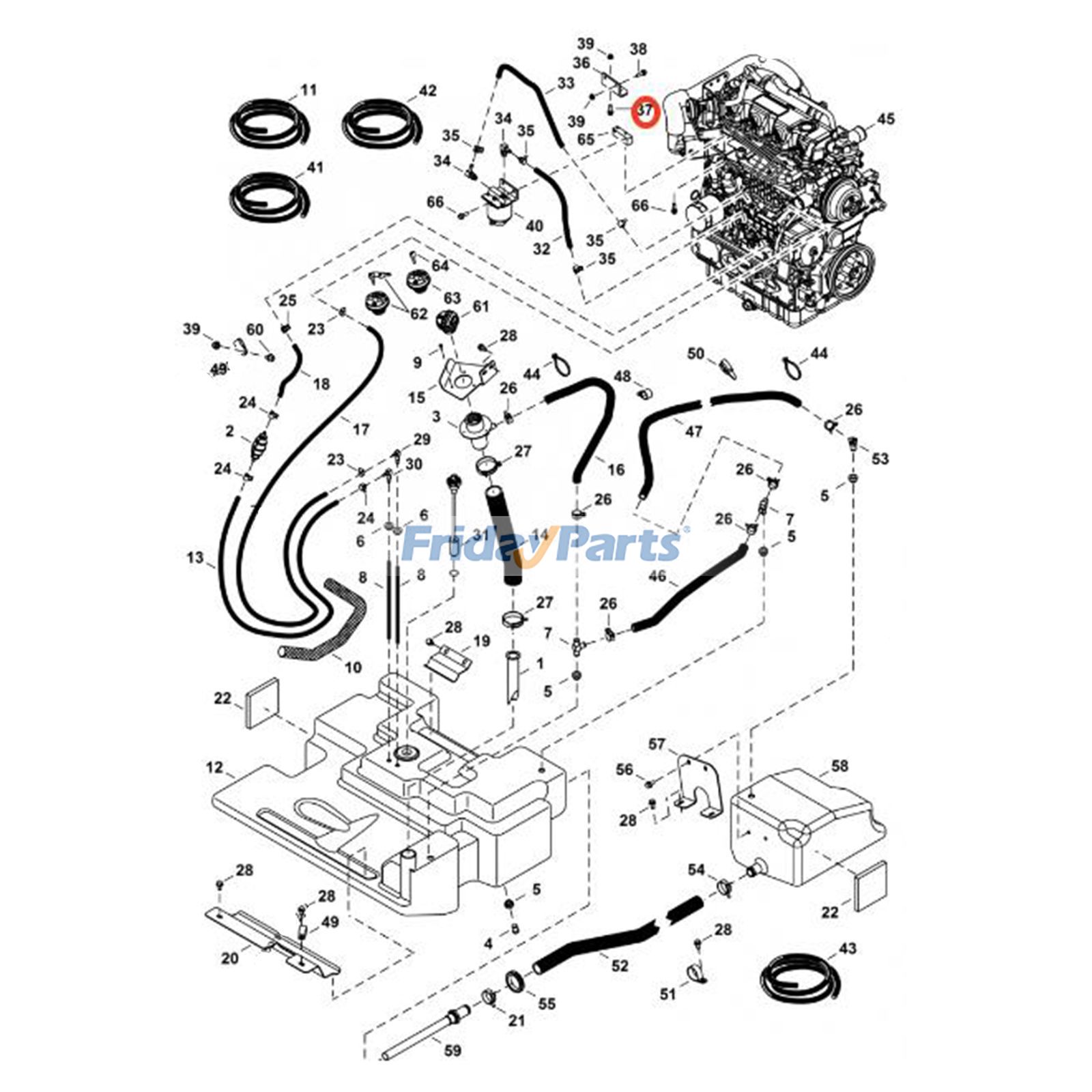 Hex Flange Bolt for Excavator,Loader