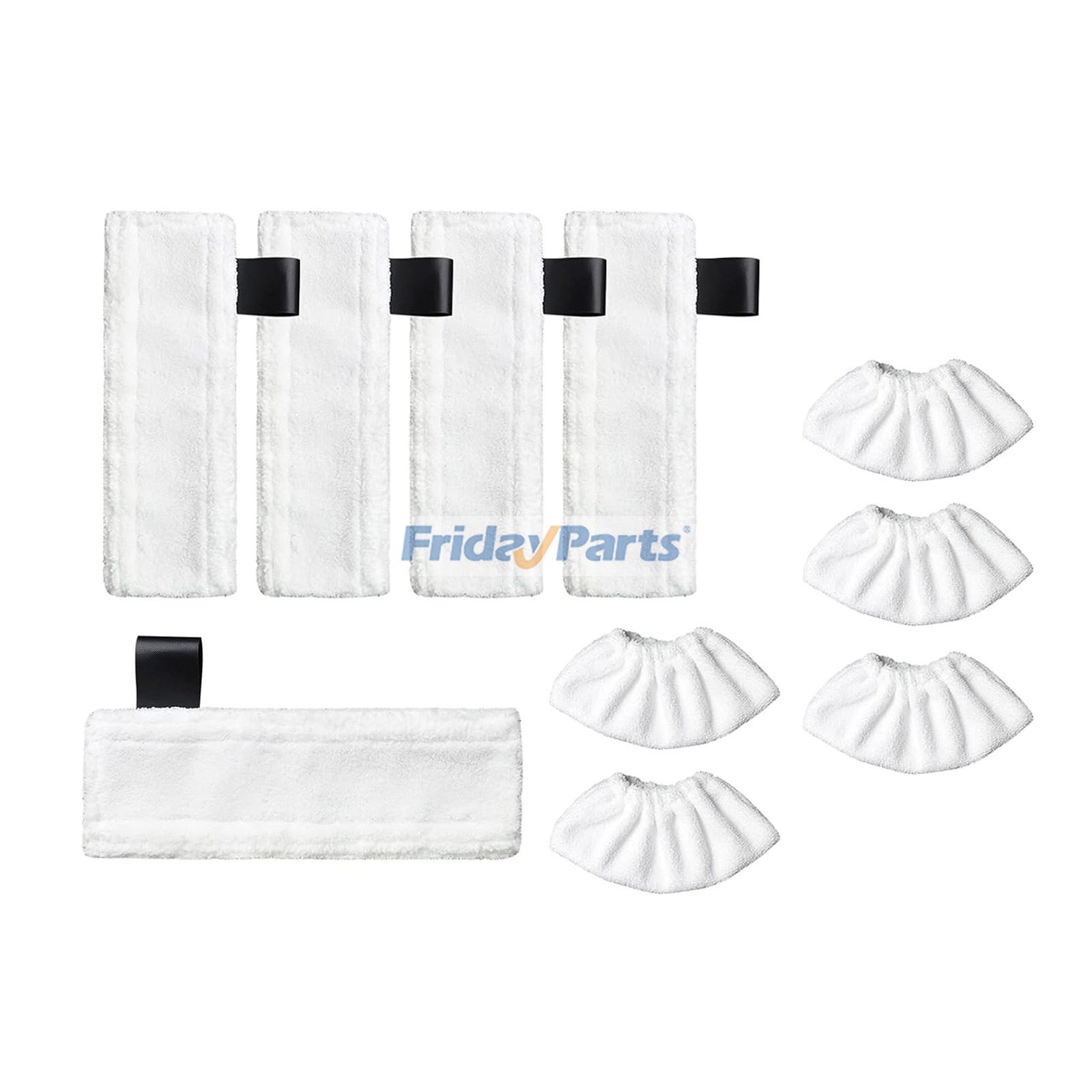 10 Pieces Mop Cloths and Pad for Karcher EasyFix Steam Cleaner Equipment SC2 SC3 SC4 SC5