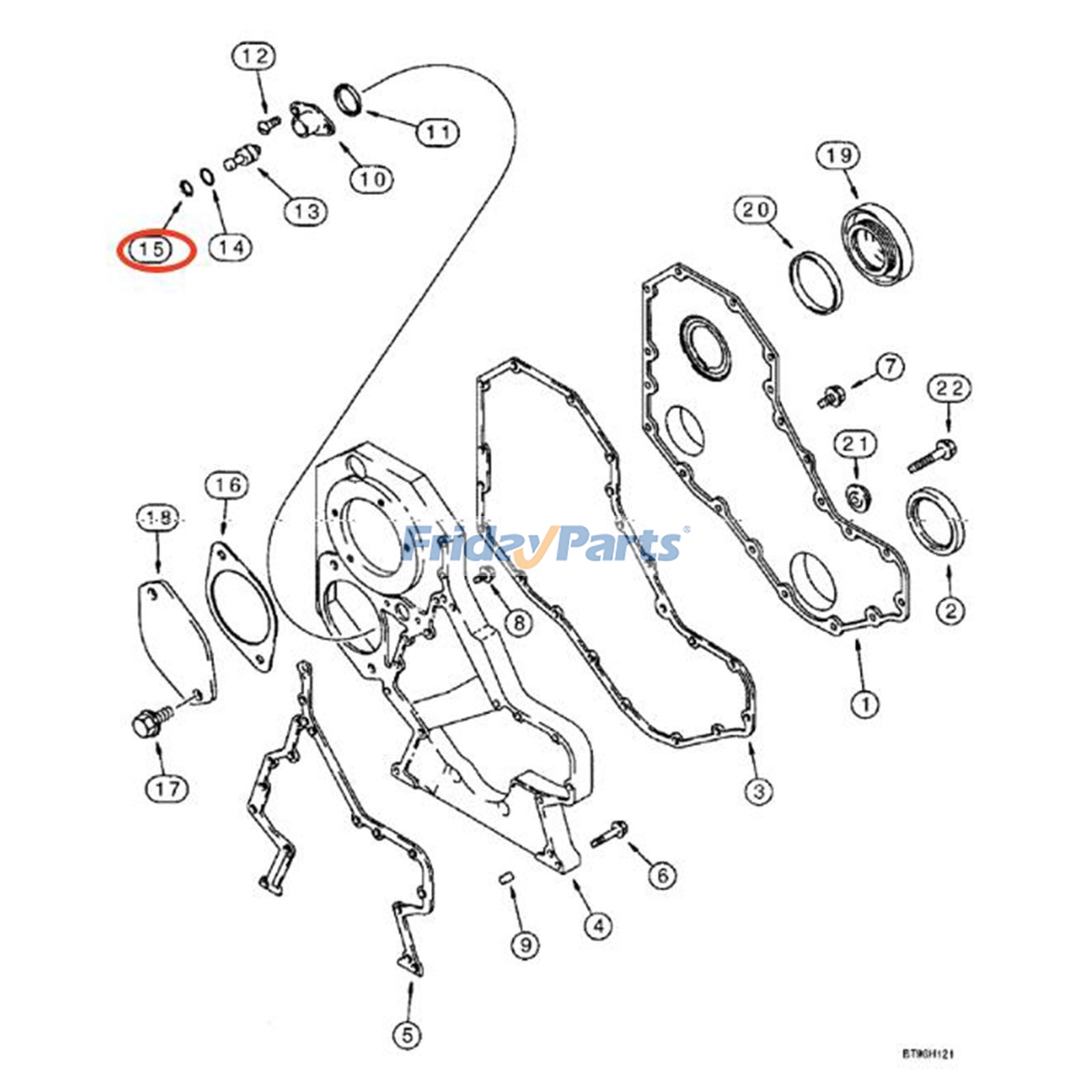 Retaining Ring for Harvester,Loader,Motor Grader,Tractor