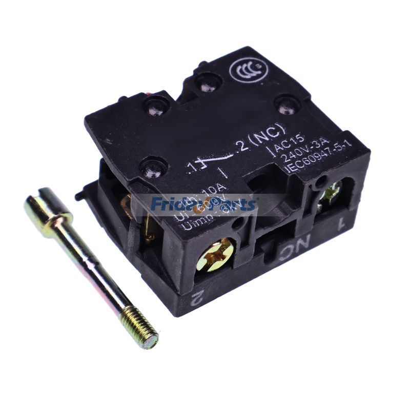 Bloc de contact normalement fermé de style ZB2 10 A 600 V 3 A 240 V 29732GT 29732 pour nacelles élévatrices Genie TMZ-50/30 TMZ-34/19 TZ50/30pourPour Genie,Pour Skyjack