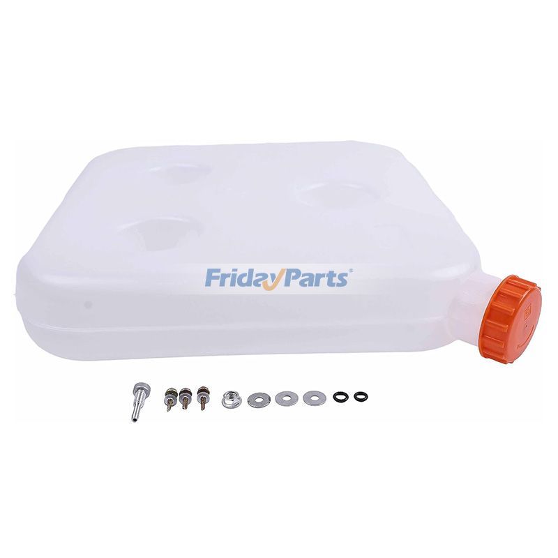 10L Plastic Gas Fuel Storage Tank with Screw Kit for Car Truck Air Van Parking Heater