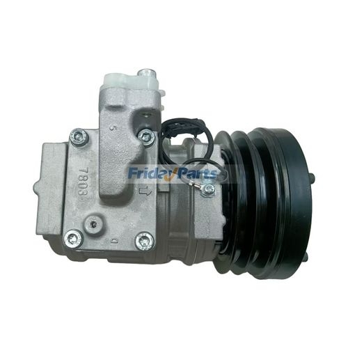Compresor de aire acondicionado Denso 10P15 DQ49620 para tractores John Deere 6110J 6125J 6165J 6180J 6405 6415 6615 7505 7515 Compresor de aire acondicionado Denso 10P15 DQ49620 para tractores John Deere 6110J 6125J 6165J 6180J 6405 6415 6615 7505 7515