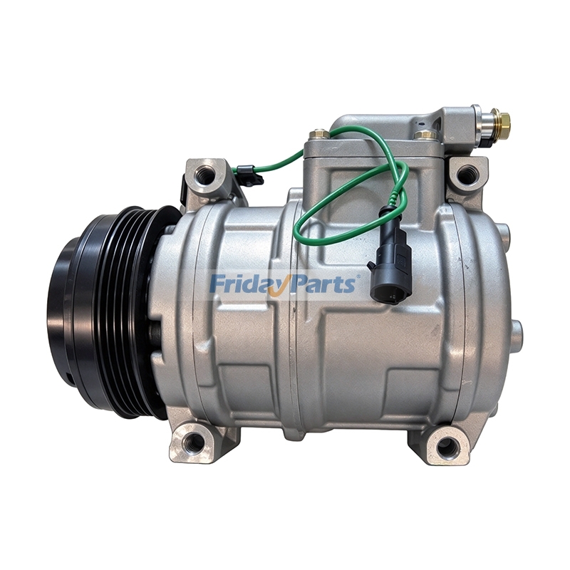 Compresor de aire acondicionado 10PA17C 500341617 para motor FPT/Iveco F3AE0684E New Holland Combine CR960 CR970 CR980 CX860 para Motor,Cosechadora
