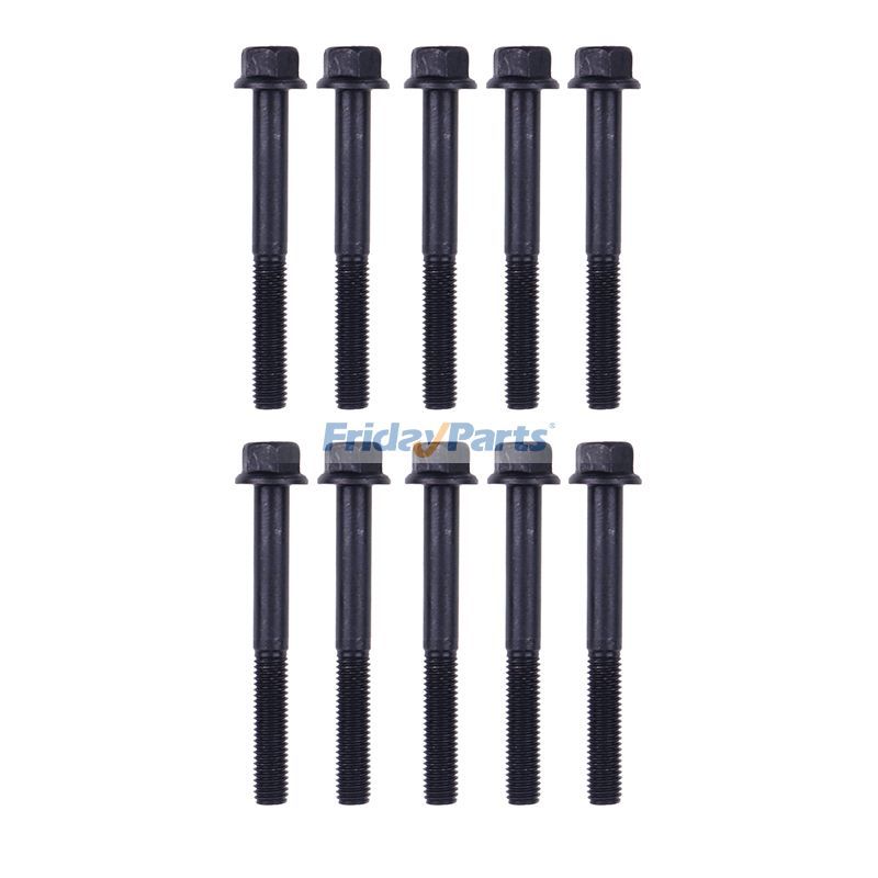 10 stück Zylinderkopf Schraube 14601-03450 14601-03452 14601-03453 1J080-03450 für Kubota Motor Z402 Z482 Z602