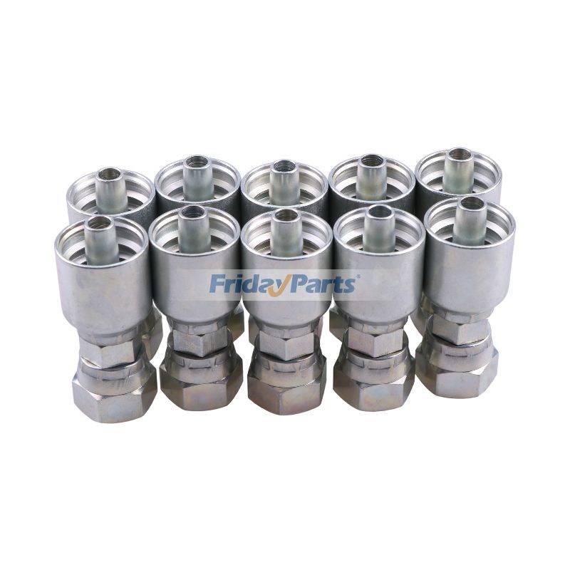 10PCS Hydraulic Hose Fitting With 1/2" Female JIC 10643-08-06 for Parker