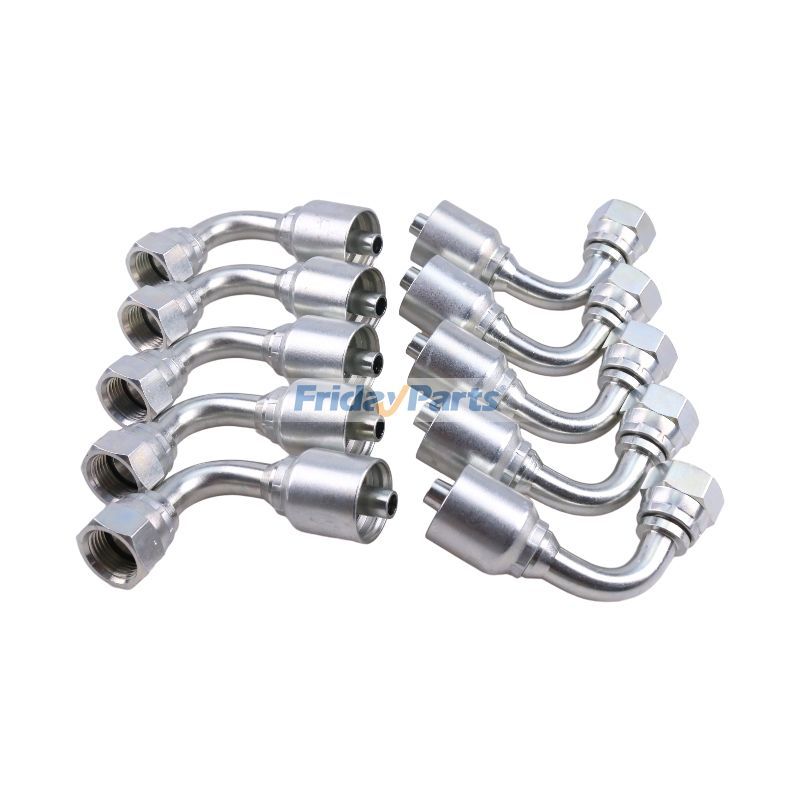 10PCS Hydraulic Hose Fitting With 1/2" Female JIC Swivel 13943-8-6 for Parker