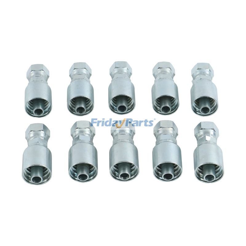 10 stück 1JS43 8-8 Aftermarket Hydraulische Schlauch Fitting 1/2 Flache Gesicht