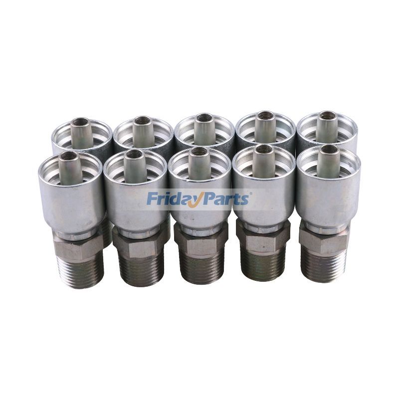 10PCS Hydraulic Hose Fitting With 1/2" NPT Thread 10143-8-6 for Parker