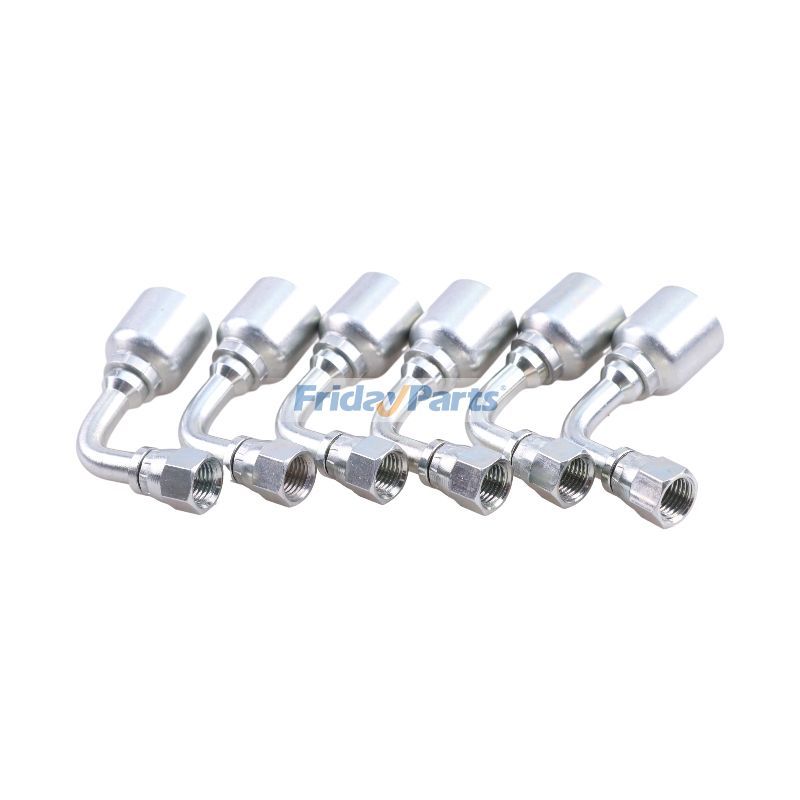 Parker用用パーカー用 1/4'' メス JIC 13943-4-4 油圧ホース継手 10 個