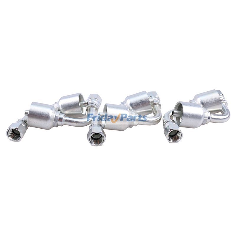 Parker用1/4''メスJIC付き油圧ホース継手10個