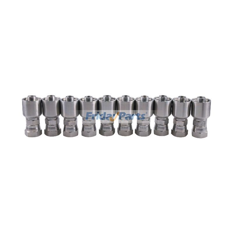  10PCS Hydraulic Hose Fitting With 3/4" Female JIC For Parker