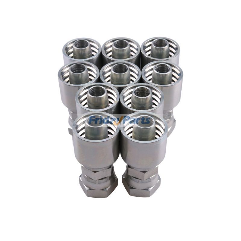 10PCS Hydraulic Hose Fitting With 3/4" Female JIC for Others
