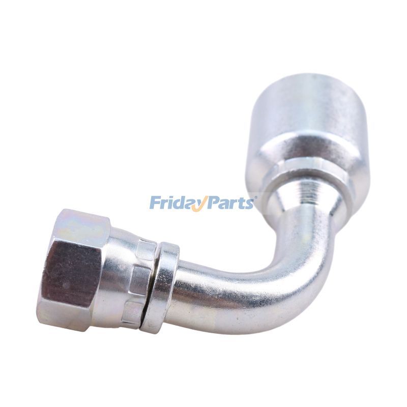 FridayPartsの3/8" メス JIC スイベル付き油圧ホース継手 10 個