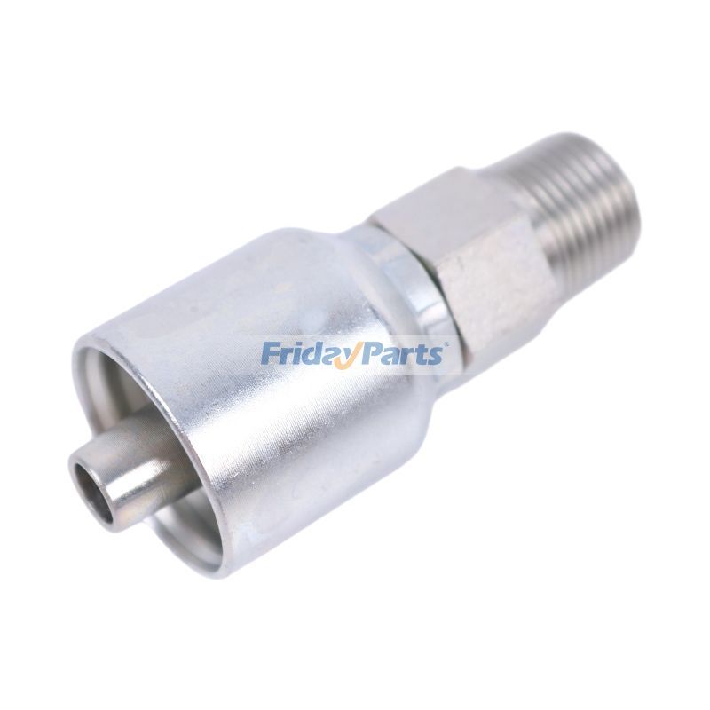 Parker用その他用3/8インチオスパイプ付き油圧ホース継手10個