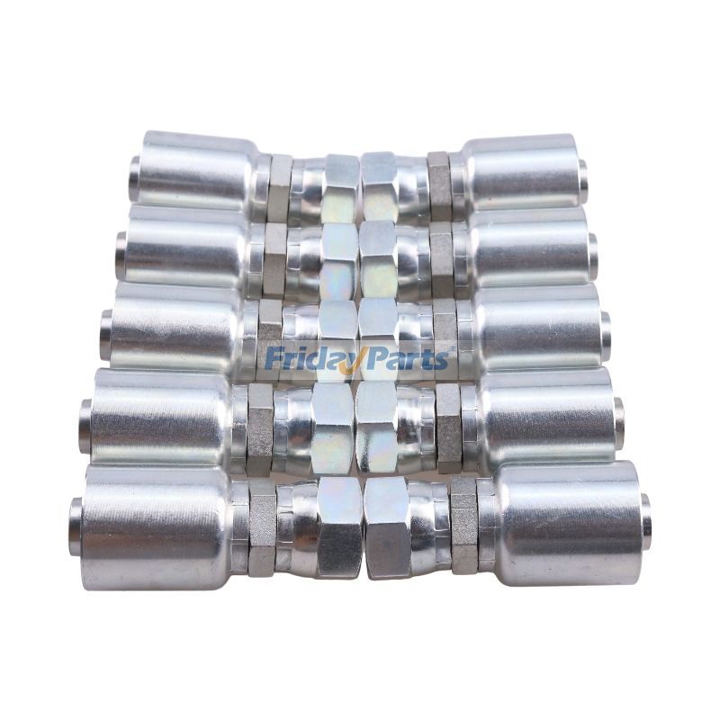 Parker用5/8"メスJIC付き油圧ホース継手10個