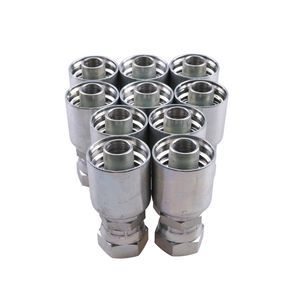 10PCS Hydraulic Hose Fitting With 5/8