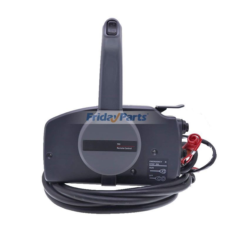 Caja de control remoto de montaje lateral marino de 10 pines para Yamaha 703-48207-22-00 Push para Motor,Marino Para Yamaha FridayParts