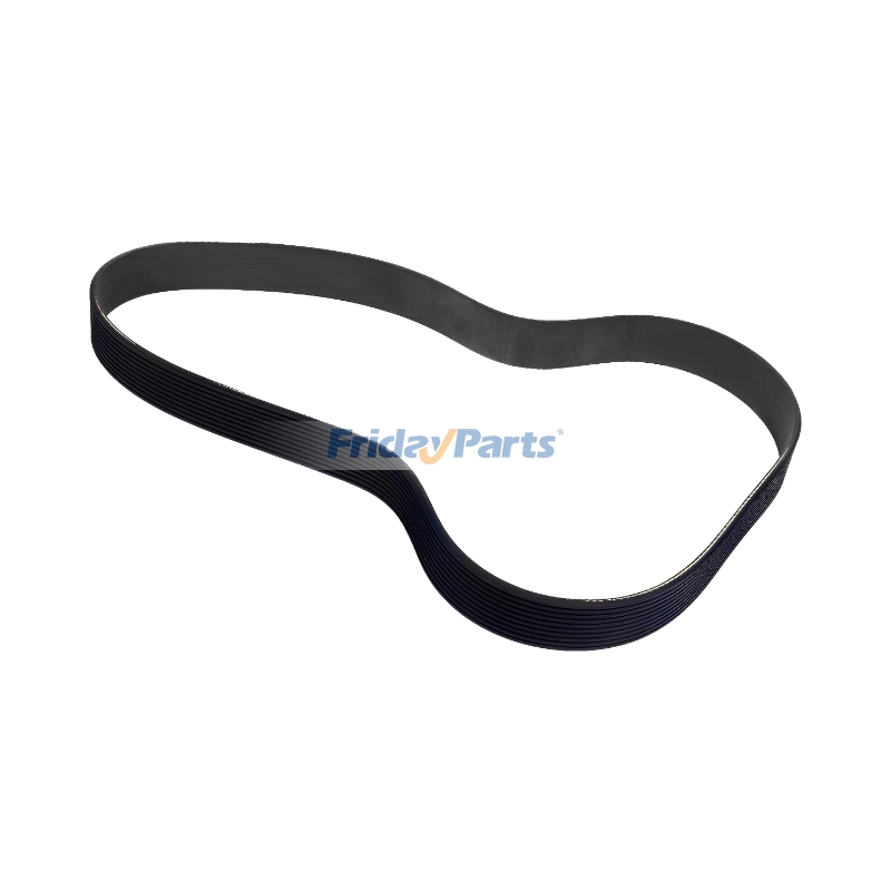 10PK1643 Ribbed V-Belt 612600061464 for Weichai Engine WD615 WP10 WP12 WD12 WD10G Sahntui Bulldozer SD16