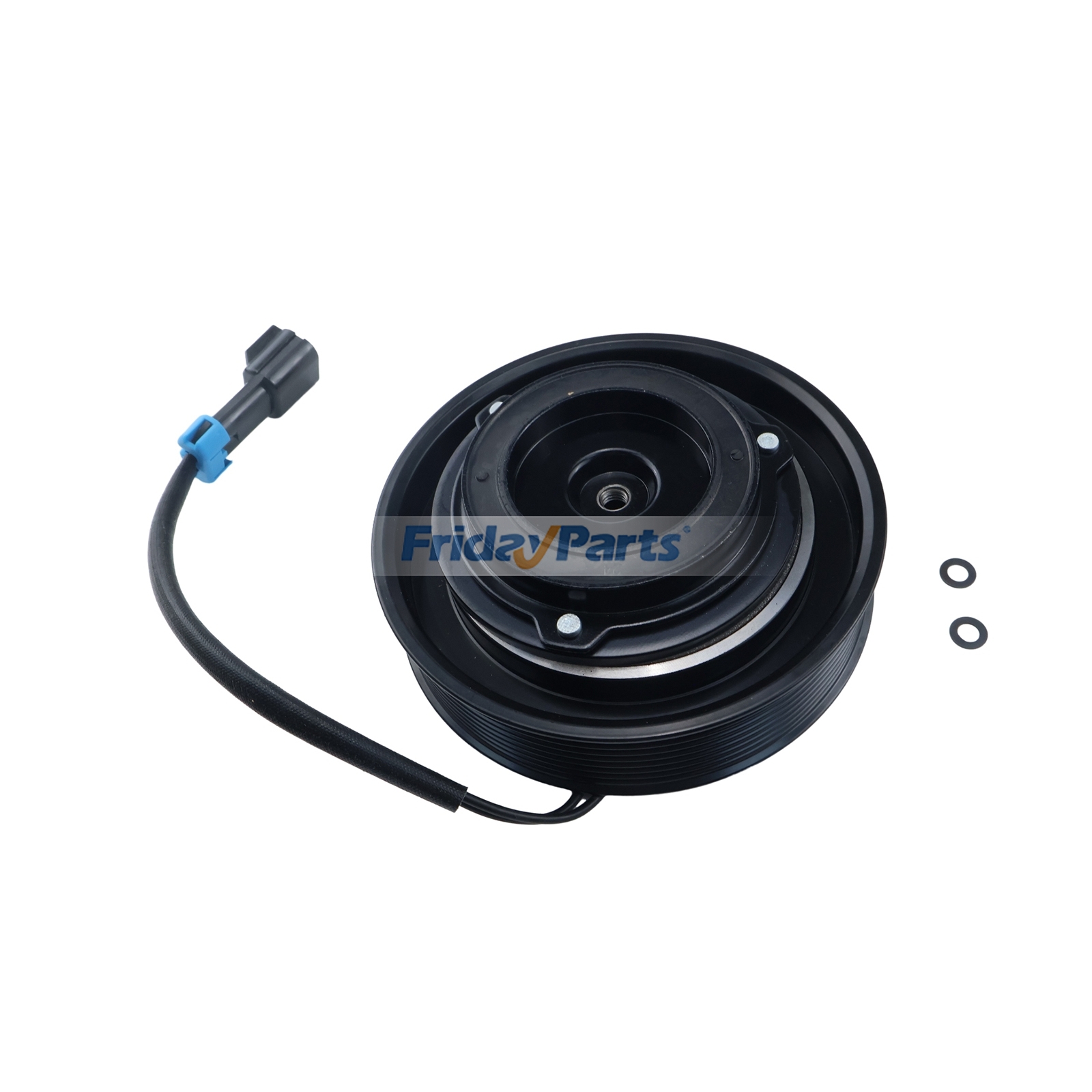 Embrague del compresor de aire acondicionado 10SRE18C RE326205 para motores John Deere 6068 y 6090, tractores 9560RT, 7200R, 7260R, 8R230, 9360R, 9420R y 9620R