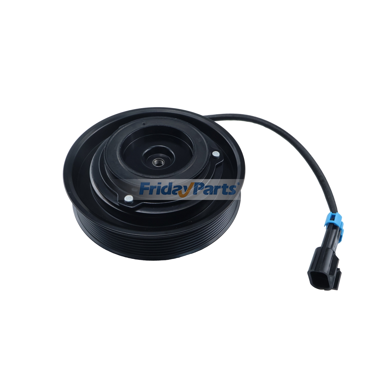 Embrague del compresor de aire acondicionado 10SRE18C RE326205 para motores John Deere 6068 y 6090, tractores 9560RT, 7200R, 7260R, 8R230, 9360R, 9420R y 9620R para Motor,Pala cargadora,Tractor Para JOHN DEERE FridayParts