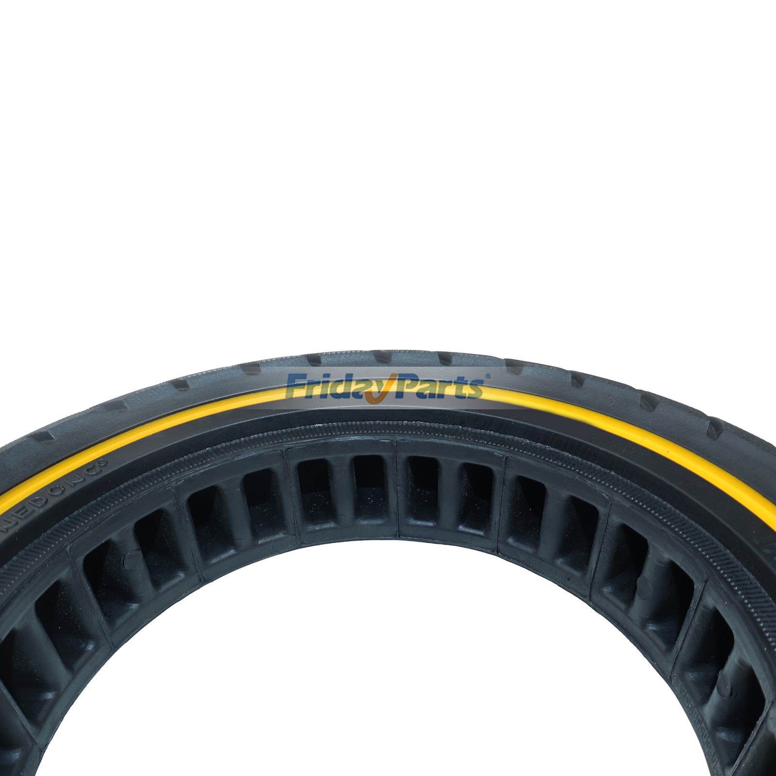  Solid Electric Scooter Tire Yellow Stripe For OTHER BRAND