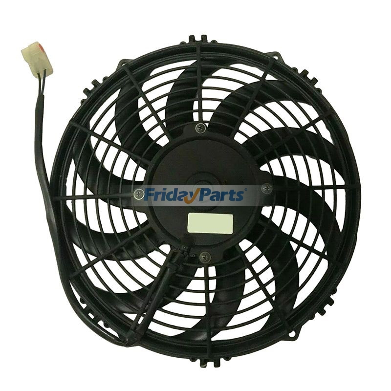 Ventola di raffreddamento del condensatore aftermarket da 11" 12V — Ricambio per SPAL VA09-AP8/C54S