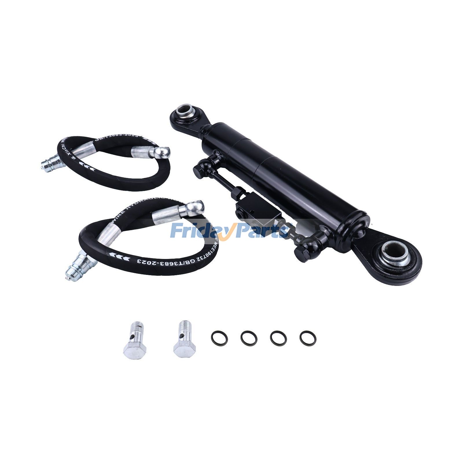 11/16" - 28" Hydraulic Cylinder Top Link With Locking Block And 2 Pieces Hose