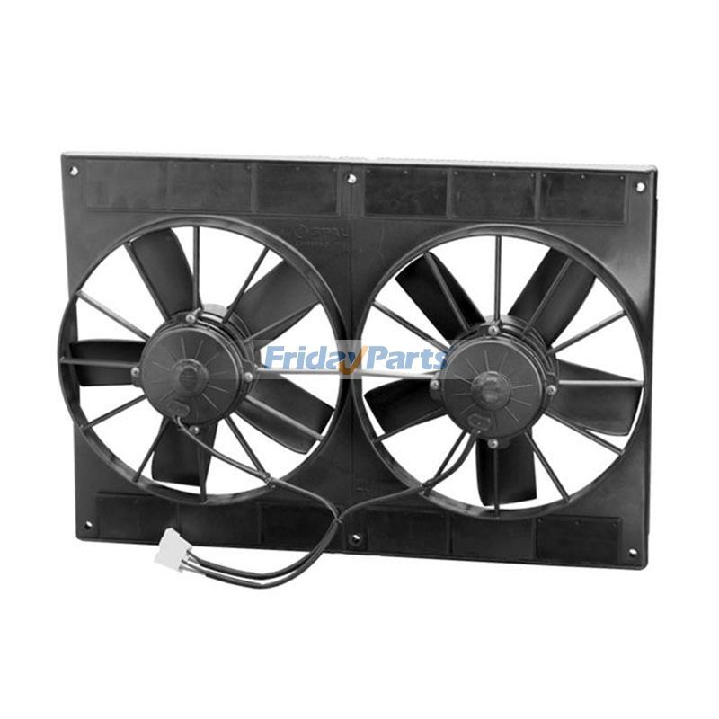 Replacement for Spal 11" Dual Paddle Blade High Performance Fan 30102052 2VA06-AP70/LL-37A