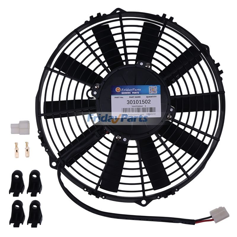 Replacement for Spal 11" Medium Profile Electric Cooling Fan 30101502 VA09-AP50/C-27S 962 CFM