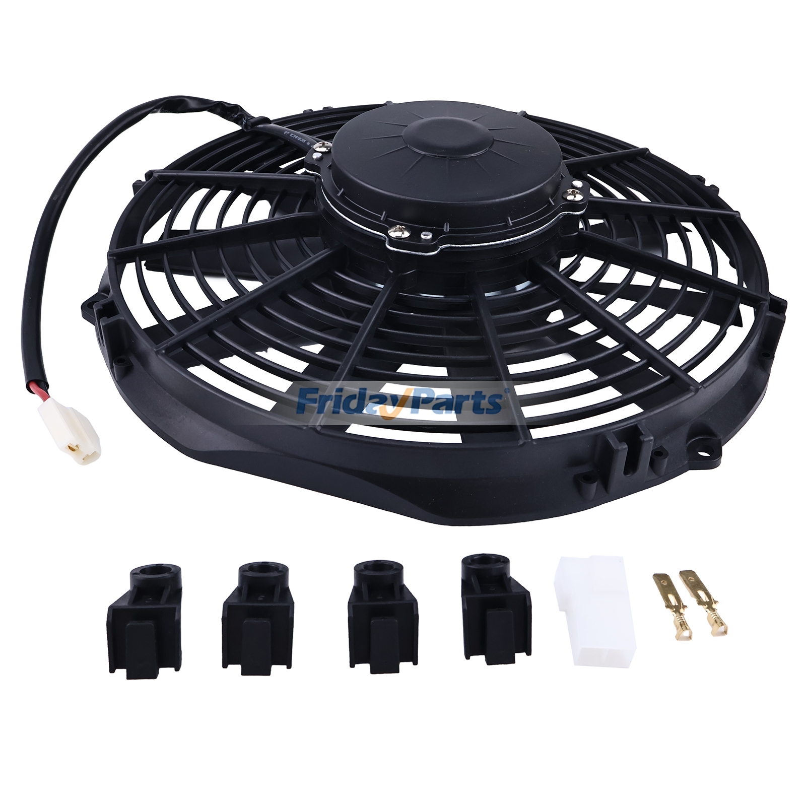 Ventilador de resfriamento elétrico de perfil médio de 11" - Substitui Spal 30101500 VA09-AP50/C-27A 962 CFM